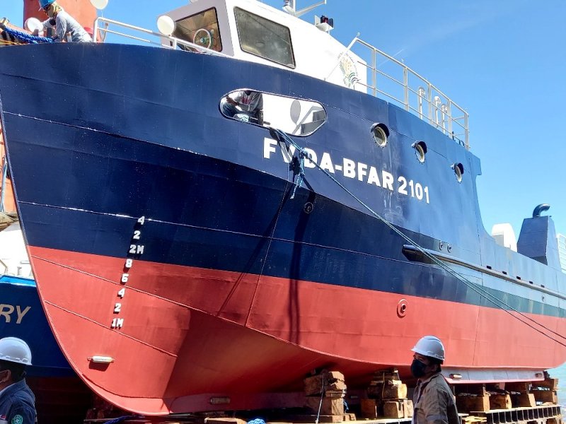 DA-BFAR launches two locally-manufactured fishing vessel